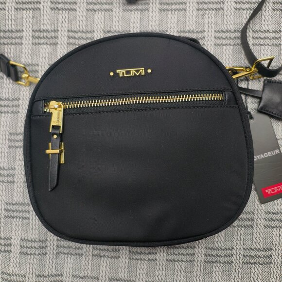NWT Tumi Voyageur Women's Compact Crossbody Bag | Lightweight Round Purse - Picture 2 of 7